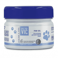 Гель-бальзам Doctor VIC защитный для лап и когтей собак, 80г