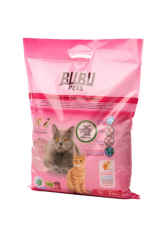 Наполнитель BUBU PETS соевый для кошачьего туалета, TOFU CAT LITTER Peach, 12 л(4.4 кг)