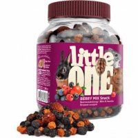 Лакомство Little One для всех видов грызунов, ягодное ассорти, 180 г