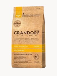 Корм GRANDORF, для собак мини пород, 4 мяса, 4 Meat PROBIOTIC, 8 кг