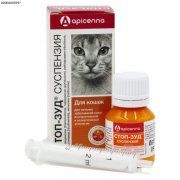 Суспензия Стоп-зуд для лечения воспалительных и аллергических заболеваний кожи кошек, 10 мл
