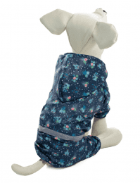 Костюм-дождевик Triol "Путешественник" для собак, со светоотражающей лентой, размер L, 35 см