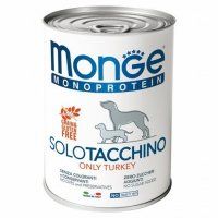 Консерва Monge для собак, паштет из индейки, Monoprotein, 400 г