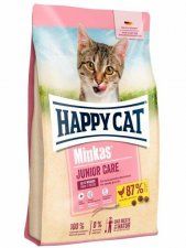 Корм Happy Cat для взрослых кошек всех пород, для профилактики избыточного веса и мочекаменной болезни, Minkas Junior Care, 500 г