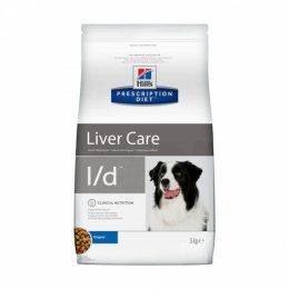 Hill's Prescription Diet l/d Liver Care для собак. Сухой корм при заболеваниях печени, 5 кг