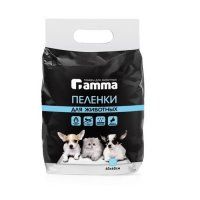 Пелёнки Gamma впитывающие для собак, 60х60 см, 5 шт