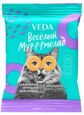Лакомство Веселый Мур-р-рмелад для кошек с инулином, 6 г