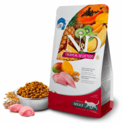 Корм Farmina N&D низкозерновой для взрослых кошек с курицей, спельтой, овсом и тропическими фруктами, TROPICAL, 1,5 кг