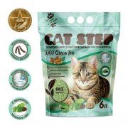 Комкующийся наполнитель Cat Step соевый, Tofu Green Tea, 2,7 кг (6 л)