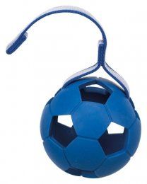 Игрушка "TRIXIE" для собак, "Sporting ball on strap", каучук, 7х22 см
