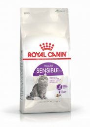 Корм Royal Canin Sensible 33 для взрослых кошек (в возрасте старше 1 года) с чувствительной пищеварительной системой, 4 кг