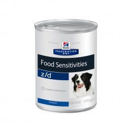 Hill's z/d Food Sensitivities влажный корм для собак. Для собак с пищевой аллергией, 370 г