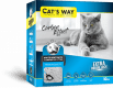 Бентонитовый комкующийся наполнитель Cats Way, с активированным углём, Active Carbon PREMIUM, 5,1 кг (6 л)