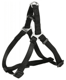 Шлея "TRIXIE" для собак "Premium One Touch harness", (XL), 80-100 см / 25 мм, черный