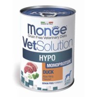 Консерва Monge VetSolution Hypo Monoprotein для снижения реакции пищевой непереносимости у собак, 400 г