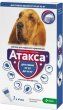 Препарат KRKA Атакса, для собак от клещей и блох и т.д, 25-40 кг, 4 мл