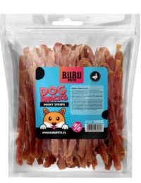 Лакомство BUBU PETS Мягкие утиные стрипсы, 500 г