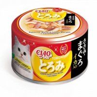 Консерва INABA для кошек,с курицей, тунцом Магуро, кальмаром, 80 г