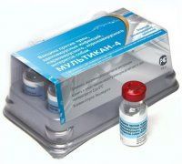 Вакцина Мультикан-4 для собак, 1 доза