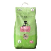 Наполнитель СиСиКэт для кошачьего туалета, древесный впитывающий, 6 кг(16 л)