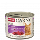 Консервы Carny для кошек, говядина, ягненок, 200 г