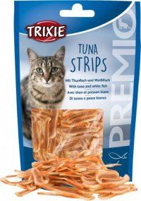 Лакомства TRIXIE для кошек, ломтики из тунца, без глютена, PREMIO, 20 г