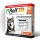 Ошейник Rolf Club 3D от клещей и блох для средних собак 