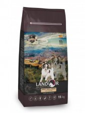 Корм Landor для взрослых собак мелких пород, с уткой и рисом, 3 кг