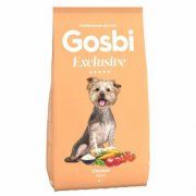 Корм Gosbi, для взрослых собак мелких пород, с курицей, Exclusive, 2 кг