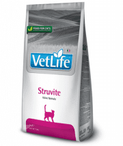 Корм сухой Farmina Vet Life для взрослых кошек при мочекаменной болезни струвиты, Cat STRUVITE, 10 кг