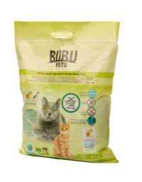 Наполнитель BUBU PETS соевый для кошачьего туалета, TOFU CAT LITTER Green Tea, 12 л(4.4 кг)