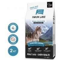 Корм Natura Wild для взрослых собак всех пород, со вкусом лосося, тунца, индейки, Yukon Lake, 2 кг