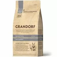 Корм Grandorf для стерилизованных кошек,кролик и индейка, Sterilised, 8 кг