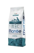 Корм Monge для взрослых собак, гипоаллергенный, лосось с тунцом, Dog Speciality Line Hypo, 12 кг