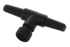 Краник для компрессорной трубки Barbus "Люкс", 4 мм