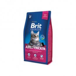 Brit Premium Cat Adult. Курица. Сухой корм для взрослых кошек, 1,5 кг