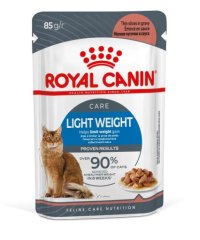 Пауч Royal Canin  для кошек, кусочки в соусе, LIGHT WEIGHT CARE  in GRAVY, 85 г