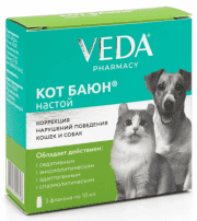 Кот Баюн для коррекции поведения собак и кошек, 3х10 мл