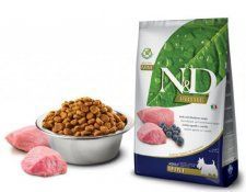 Корм N&D для собак мелких пород, с ягненком и черникой, Lamb&Blueberry Adult Dog MINI, 800 г