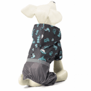 Костюм-дождевик для собак Triol «Оригами», со светоотражающей лентой, размер L, 35 см