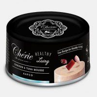 Мусс Pettric для кошек из курицы и тунца, Cherie-Healthy Living, 80 г