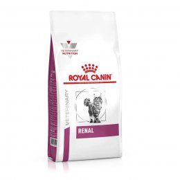 Корм Royal Canin Renal диетический для взрослых кошек для поддержания функции почек при острой или хронической почечной недостаточности. Ветеринарная диета, 4 кг