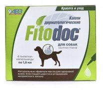Капли FITODOC дермотологические для крупных собак, 1 пипетка
