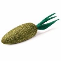 Игрушка Морковка для кошек из прессованной кошачьей мяты, NATURAL, 50/90мм