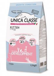 Корм Unica Classe Kitten Development для котят, курица, 1,5 кг