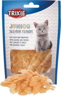 Лакомства TRIXIE для котят, лососевые облака, без глютена и сахара, Junior, 40 г
