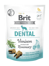 Лакомство Brit для здоровья зубов у собак с олениной, Dental, 150 г