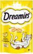Лакомство Dreamies для взрослых кошек с сыром, 60 г