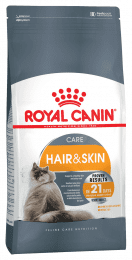 Корм Royal Canin Hair & Skin Care для взрослых кошек - Рекомендуется для поддержания здоровья кожи и шерсти, 400 г