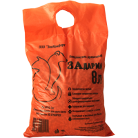 Наполнитель Экокомфорт Задарма древесный для туалетов домашних животных, 8 л(3 кг)